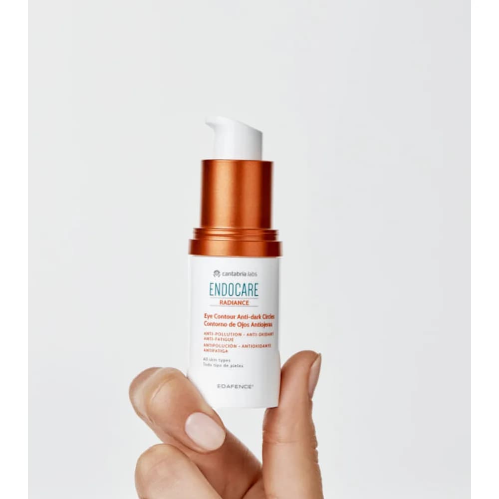 ENDOCARE Radiance Edafence Eye Contour · Антиоксидантний крем-контур навколо очей проти темних кіл і набряків