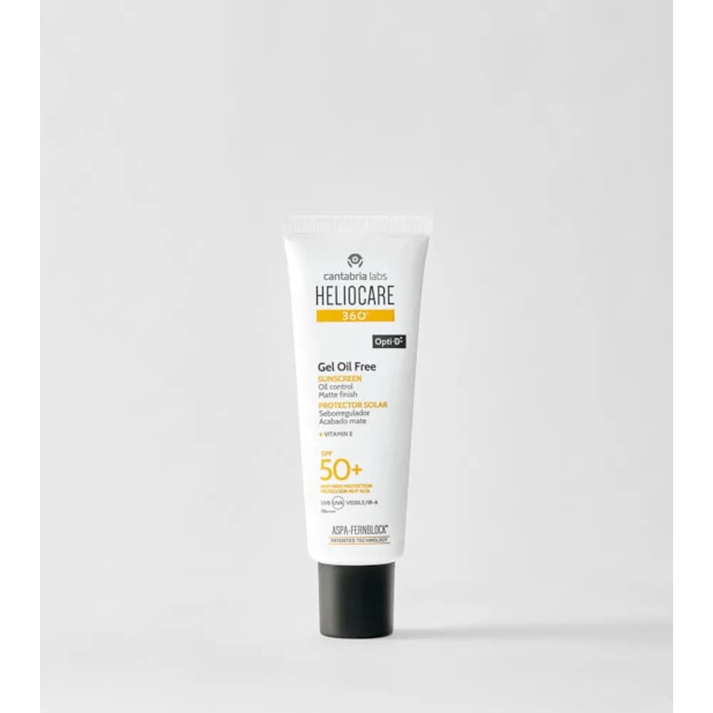HELIOCARE 360º Gel Oil-Free SPF50 Dry Touch · Сонцезахисний гель на водній основі з матуючим ефектом SPF 50 для жирної і комбінованої шкіри