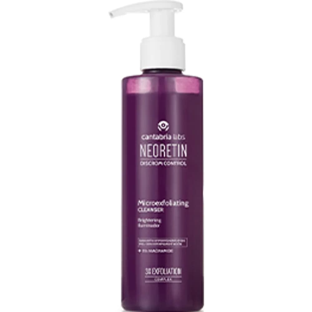 NEORETIN Discrom Control Cleanser · Освітлюючий гель-скраб для очищення шкіри з пігментацією