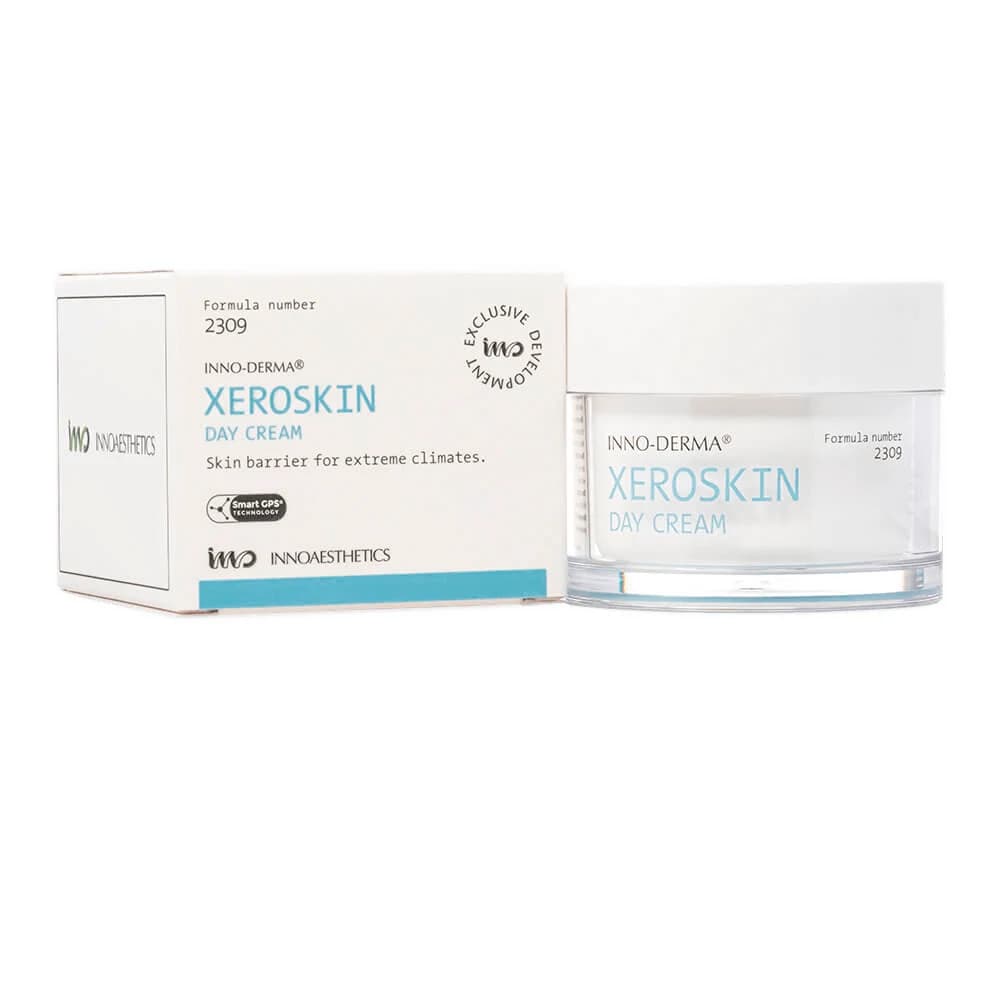 XEROSKIN Day Cream · Глибоке зволоження та живлення сухої шкіри, захист від впливу екстремальних погодних умов