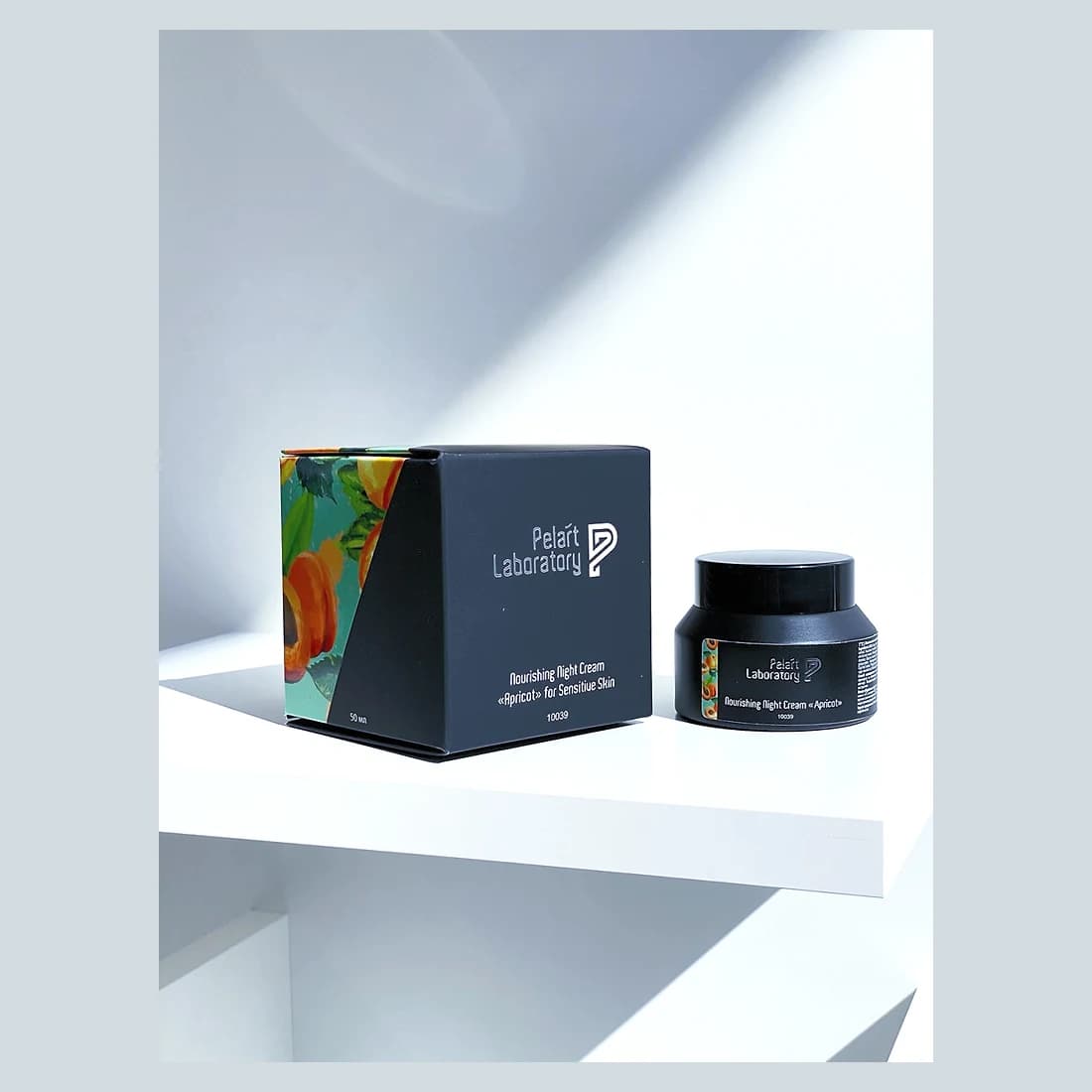 Nourishing night cream «apricot» for sensitive skin · Поживний нічний крем для чутливої шкіри «APRICOT»