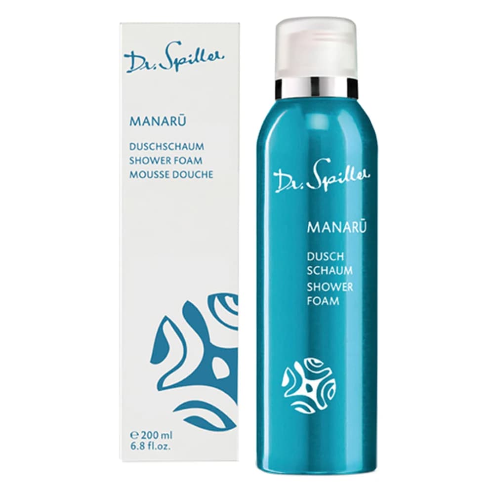 Manaru Shower Foam · Пінка для душу з екстрактом квітів орхідеї
