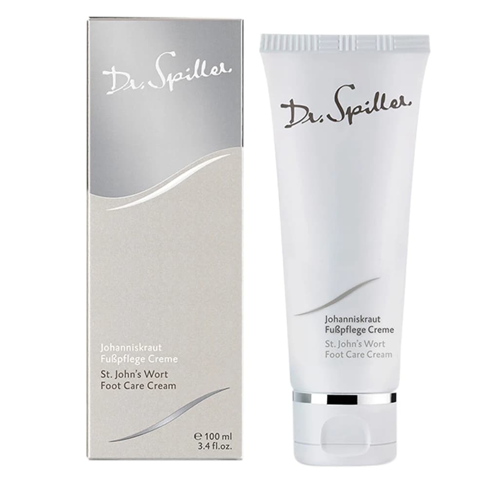 St. Johnʼs Wort Foot Care Cream · Крем для ніг з екстрактом звіробою