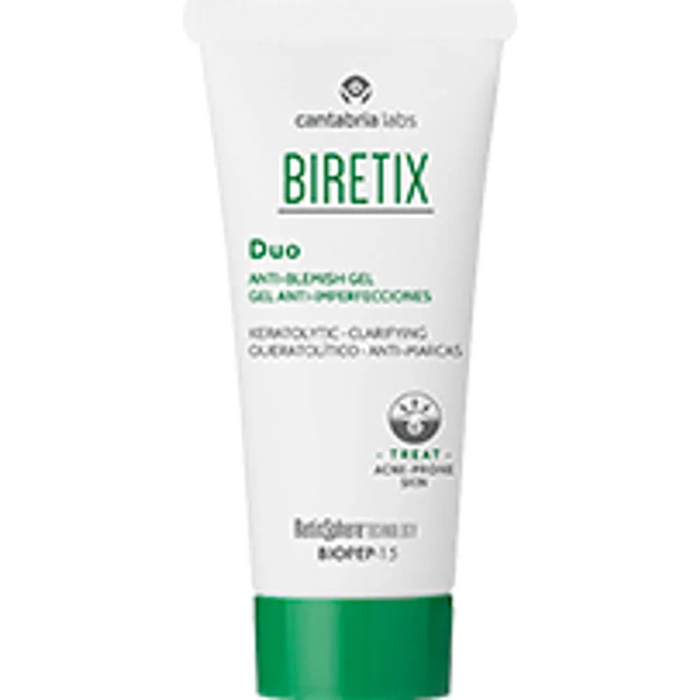 BIRETIX Duo Gel · Себорегулюючий протизапальний гель Дуо для шкіри з акне