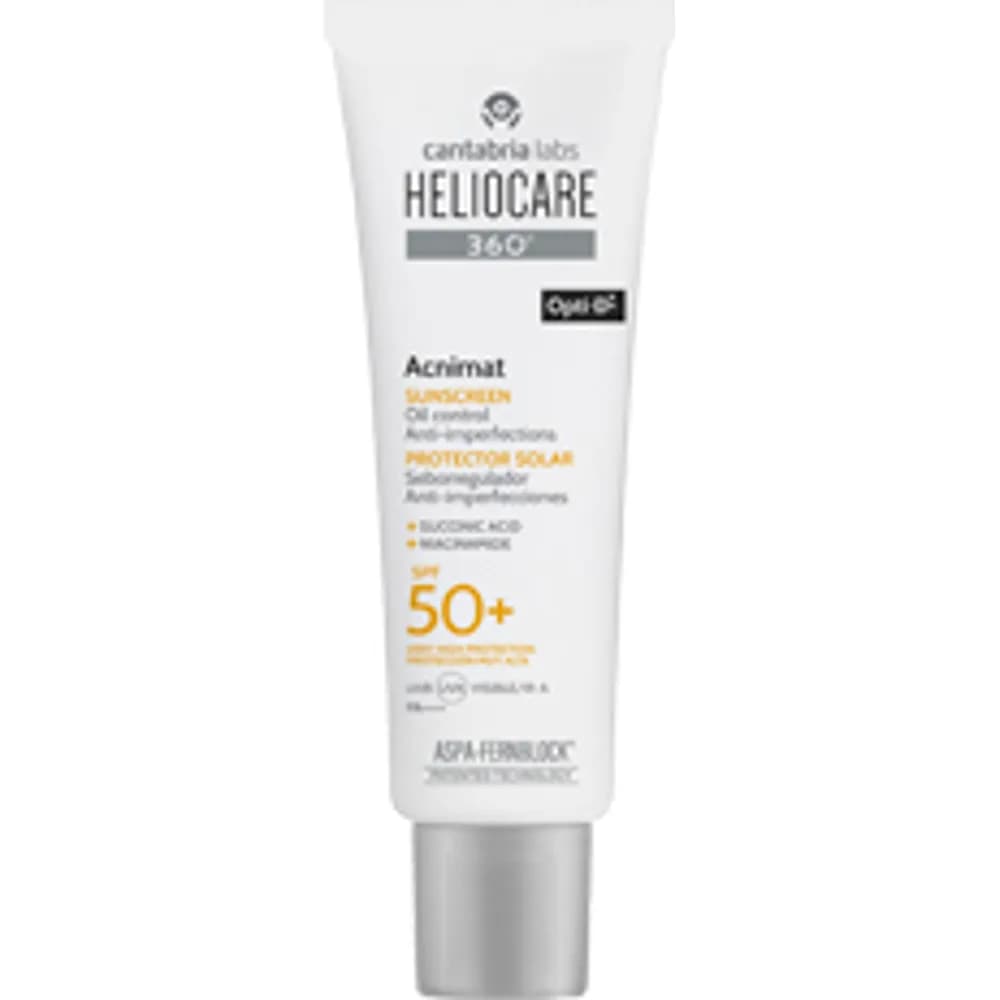 HELIOCARE 360º Acnimat SPF50+ · Сонцезахисний флюїд SPF 50+ для шкіри, схильної до акне