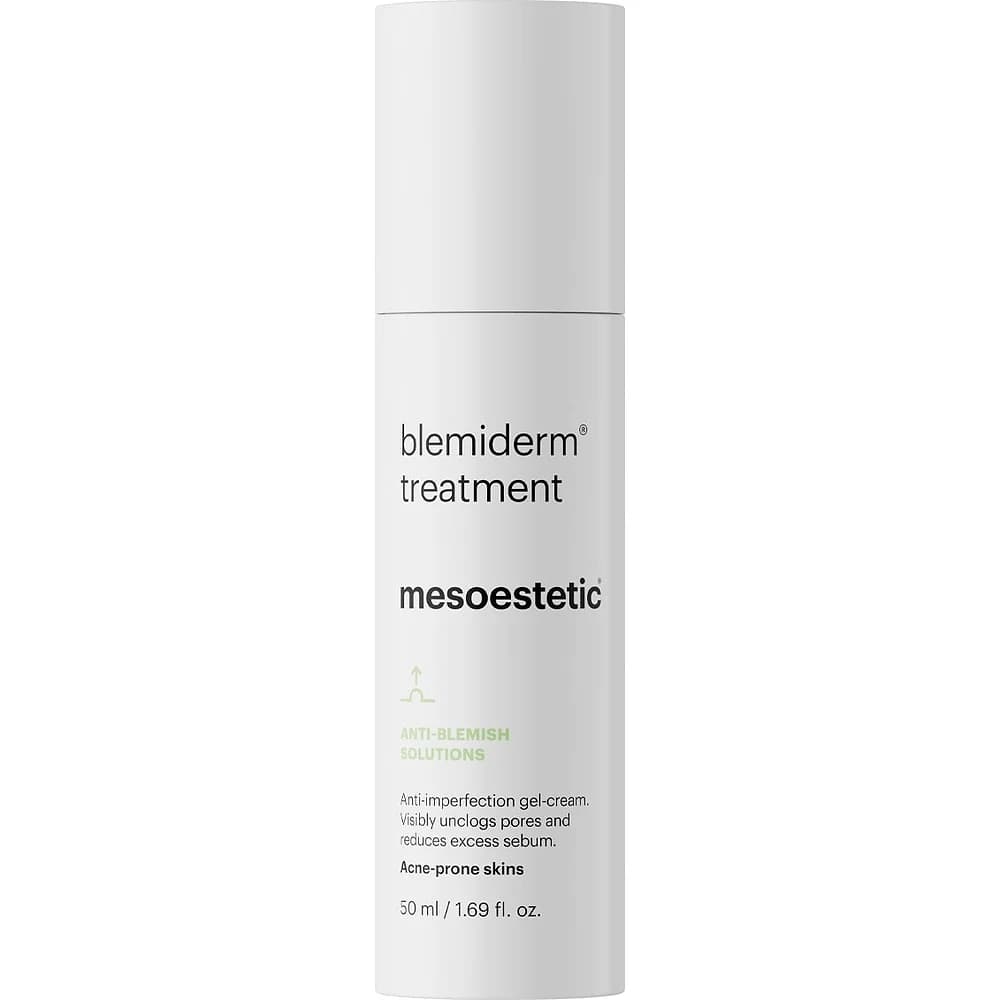 Blemiderm Treatment · Нічний крем-гель для жирної шкіри, схильної до акне
