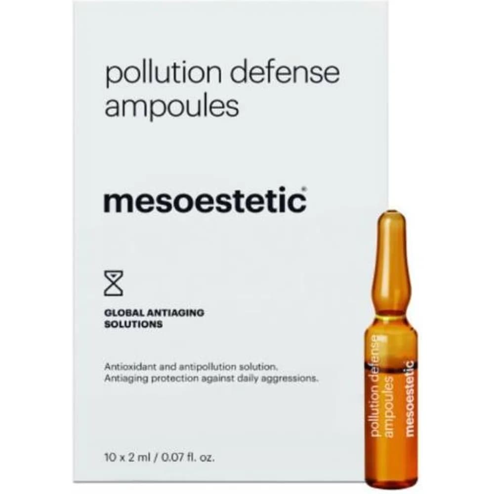 Pollution Defense Ampoules · Антиоксидантні ампули — захист від агресивних факторів